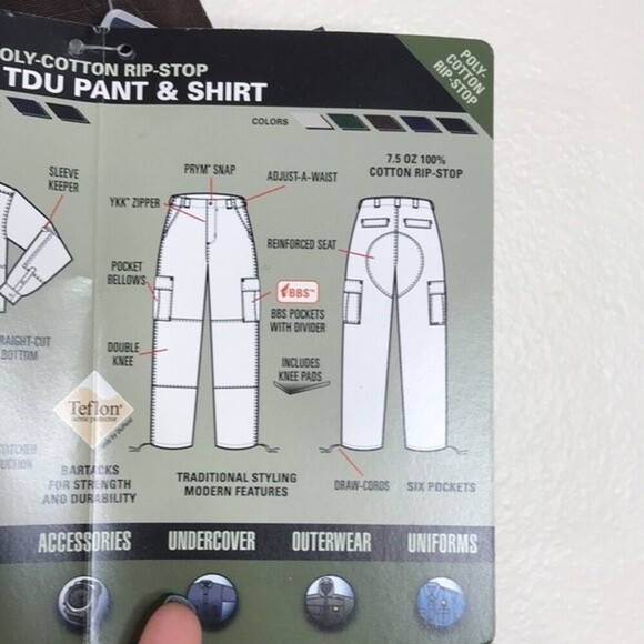 5.11 tactical TDU mens utility work pants with knee padding size 43.5x47 - Picture 5 of 12